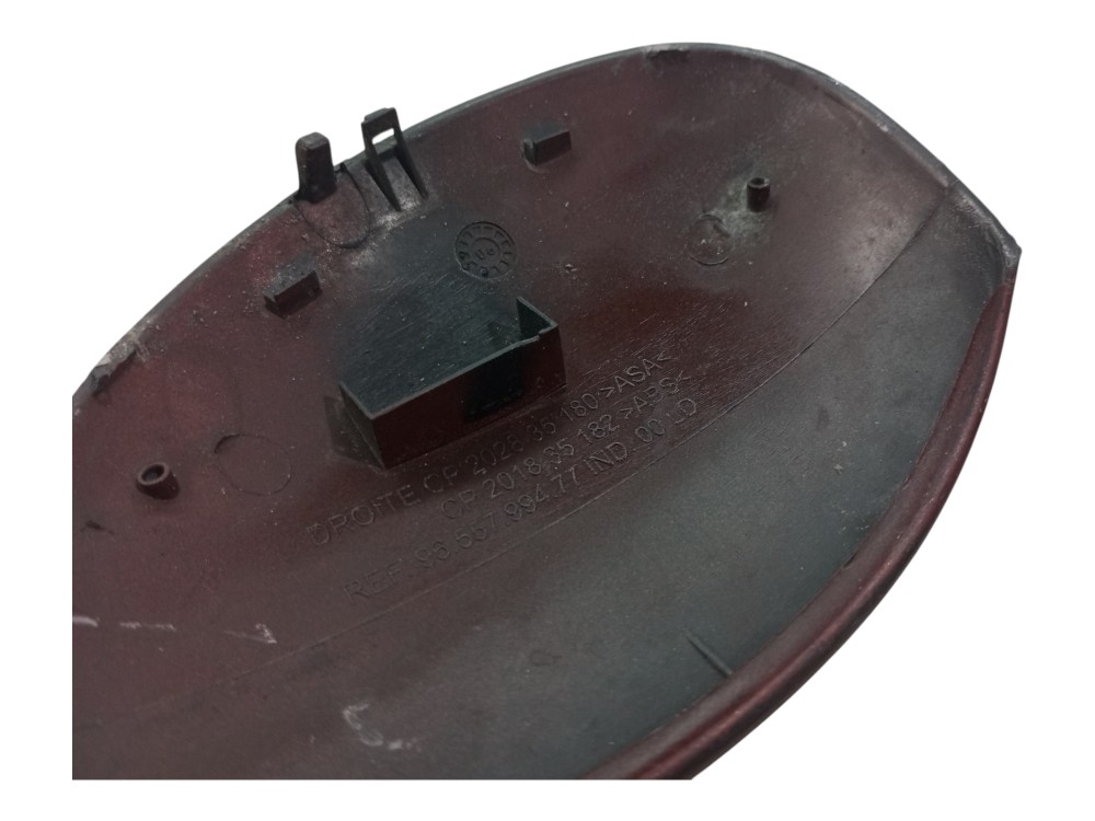 Capa retrovisor Peugeot 206 99 2005 2011 direito usado 5