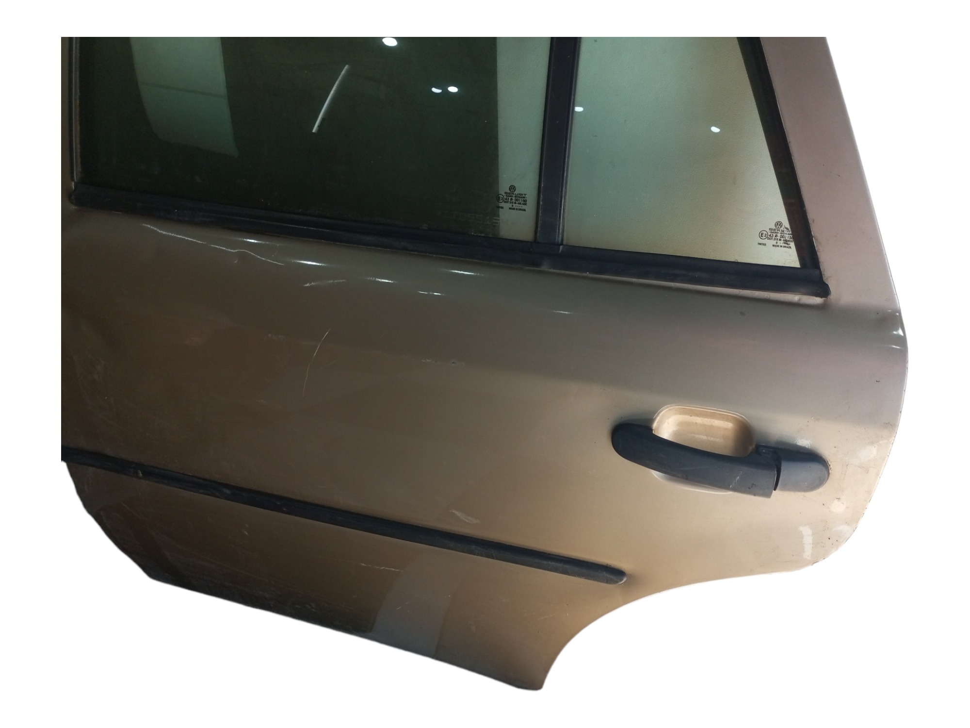 Porta Gol G3 G4 Parati 99 2002 2005 2007 Traseira Esquerda  Traseira Esquerda Bege 7