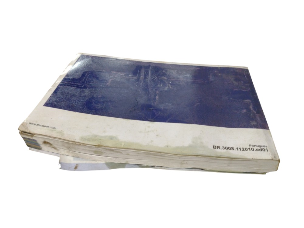 Manual Proprietário Peugeot 3008 1.6 2014 2015 2016 2017 2
