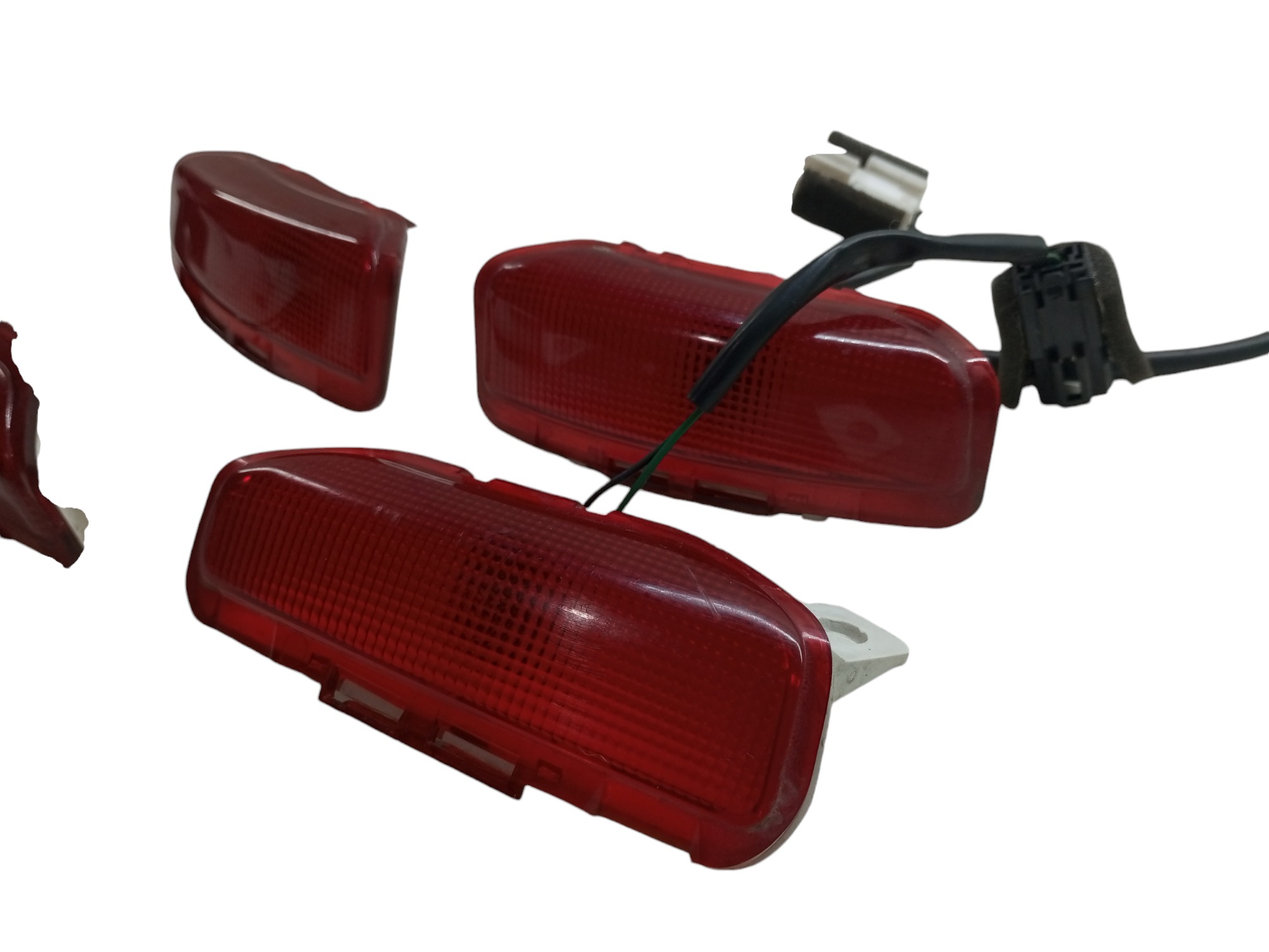 Lanterna Forro Porta Azera 2008 2009 2010 Jogo Hyundai  Vermelho 3
