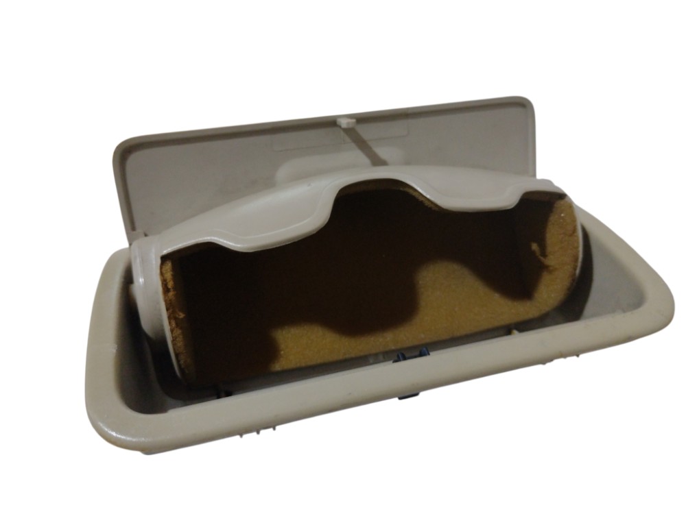 Porta Oculos Teto Chery Cielo 2010 2011 2012 2014 Moldura Bege 3