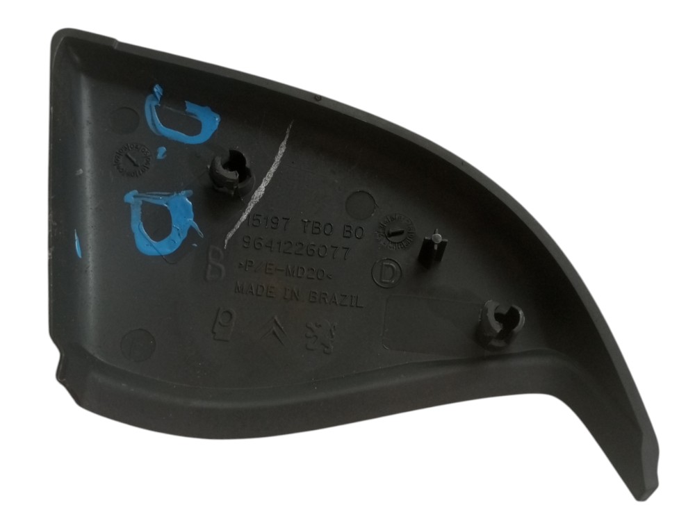 Moldura Retrovisor Interno C3 2003 2012 Dianteiro Direito 2