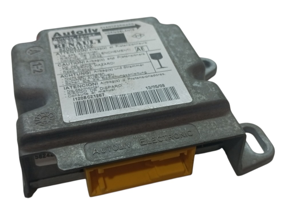 Modulo Central Impacto Renault Scenic 2007 2008 2009 6