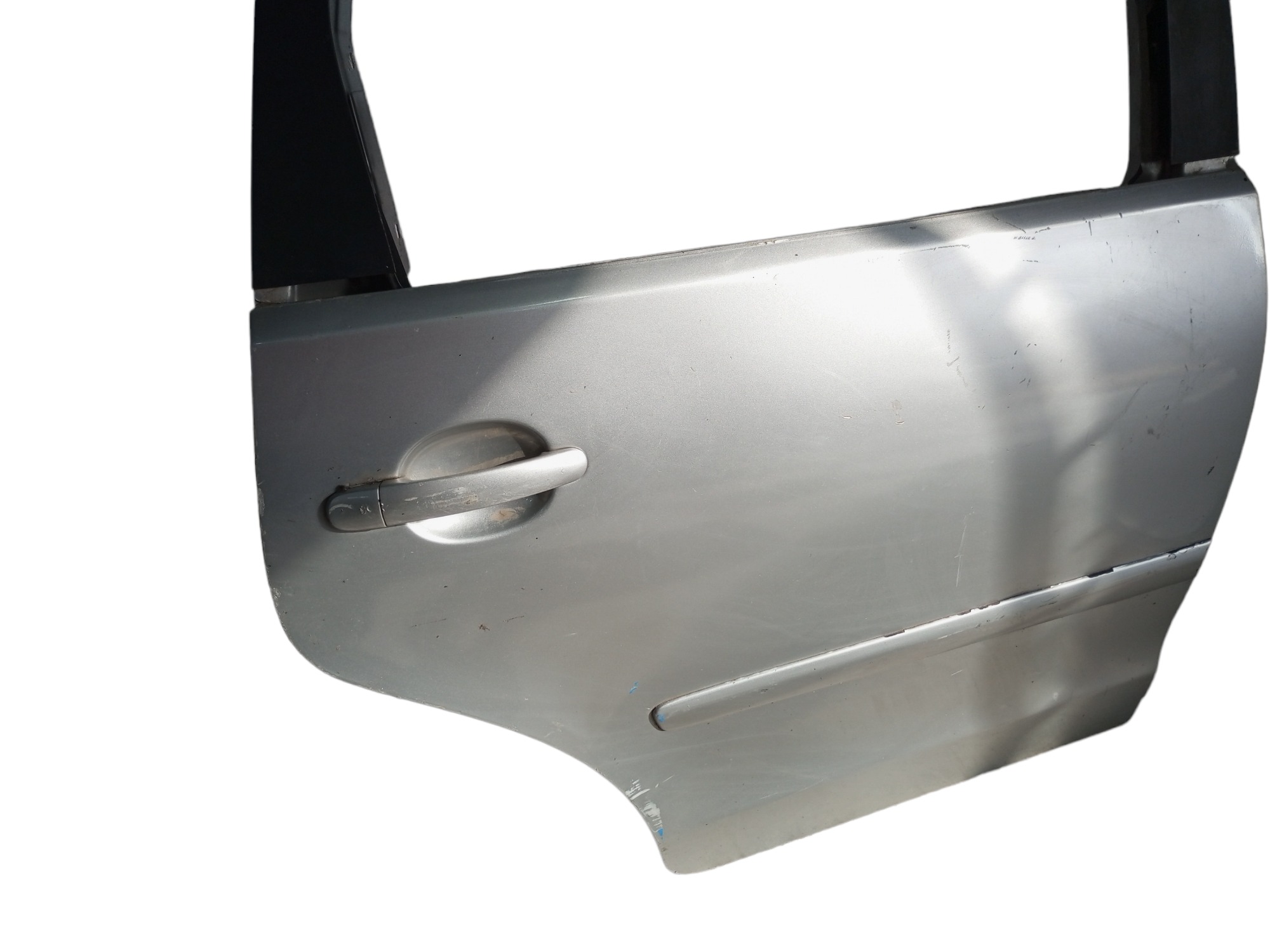 Porta Polo 2005 2006 2007 2008 Traseira Direita Volkswagen Traseira Esquerda Prata 8