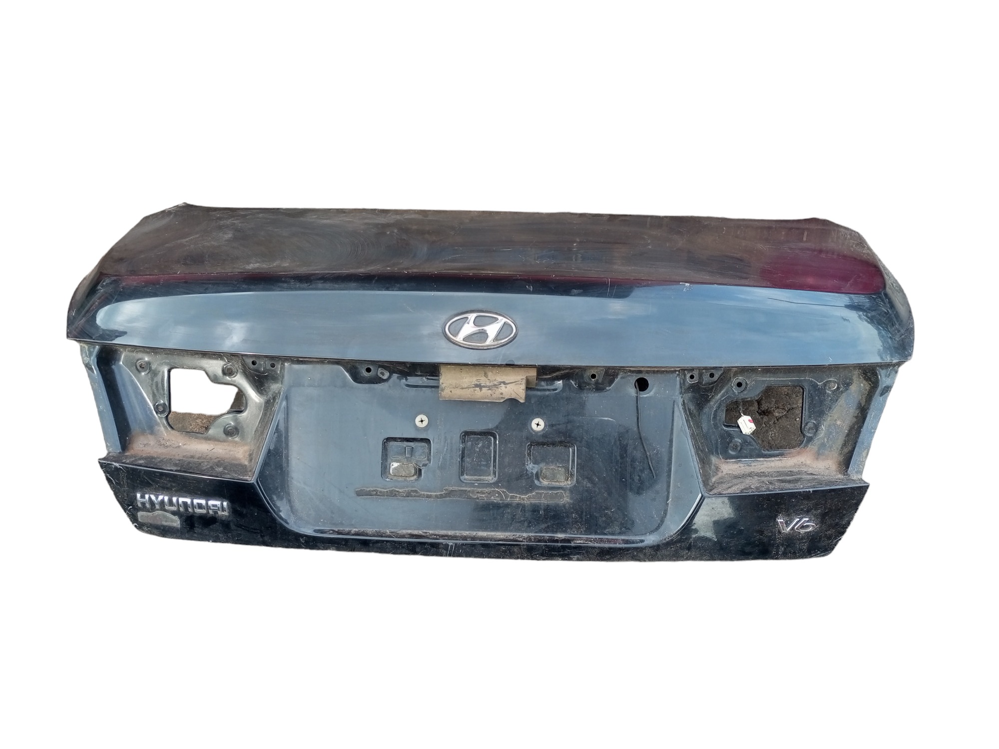 Tampao Tampa Traseira Hyundai Azera 2008 2009 Porta Malas  Preto 8