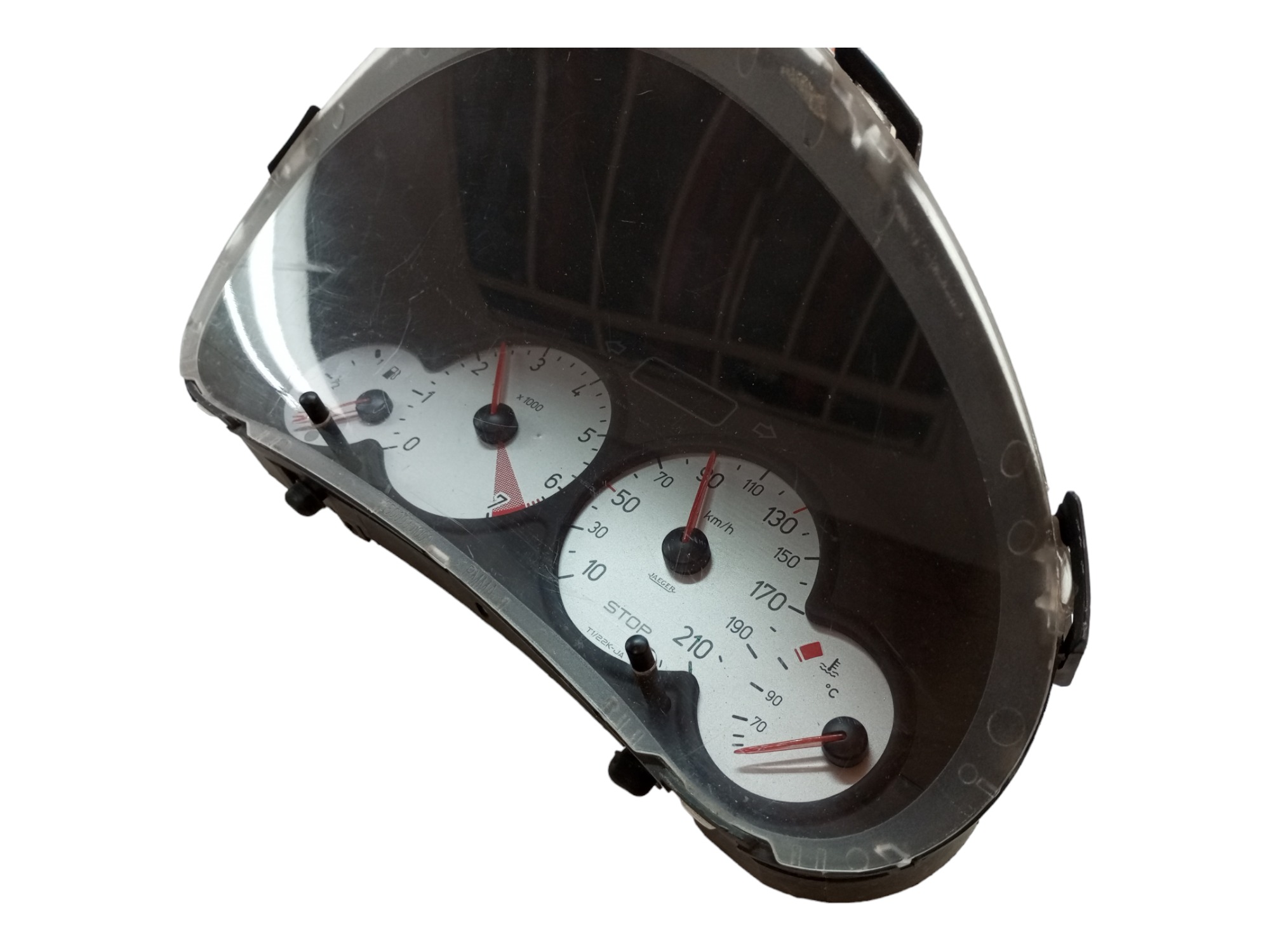 Painel Instrumento Peugeot 206 2005 2007 2008 Conta Giro Preto 5