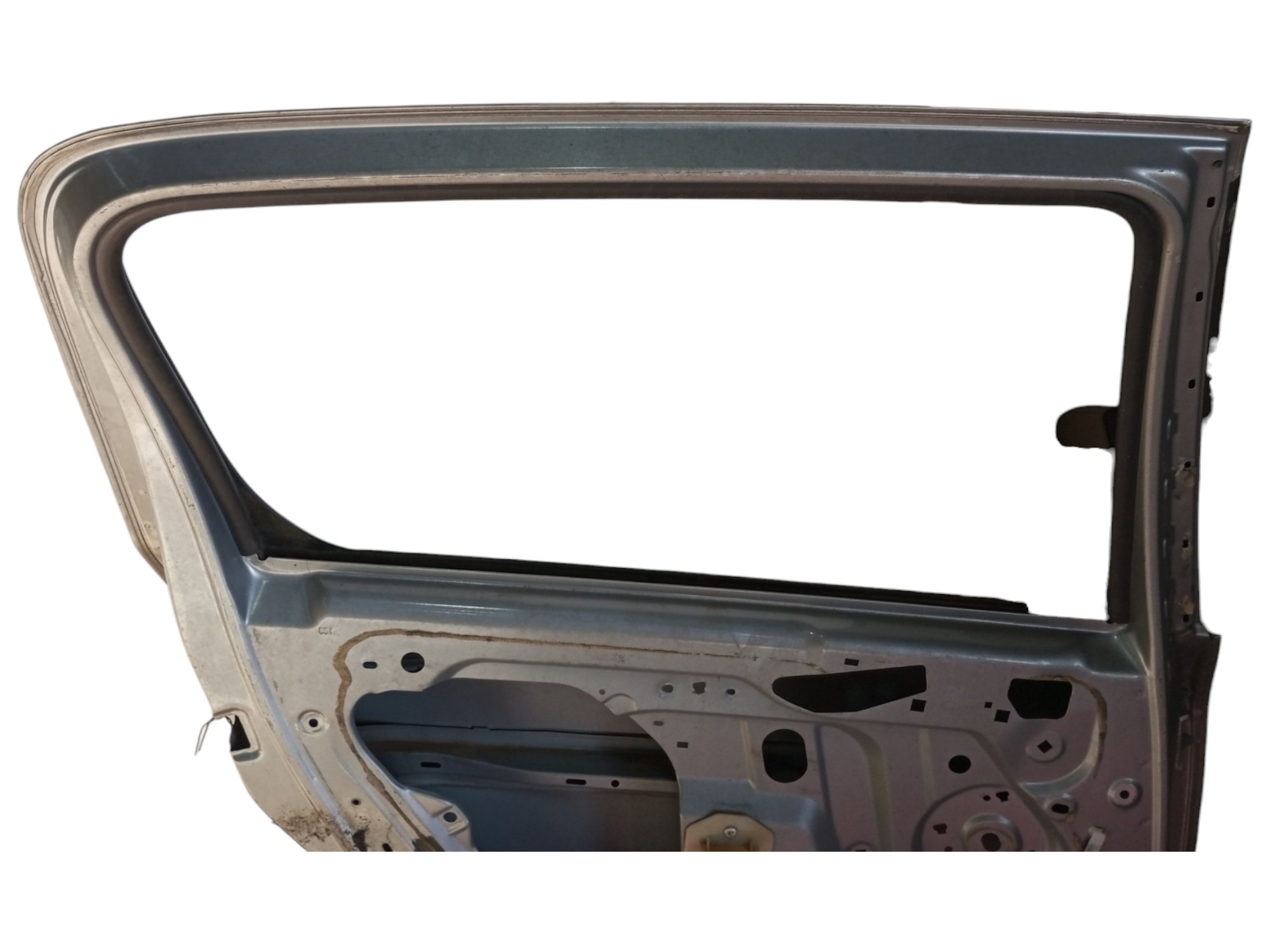 Porta Peugeot 307 2003 2006 2009 2012 Traseira Esquerda  Traseira Esquerda Prata 8