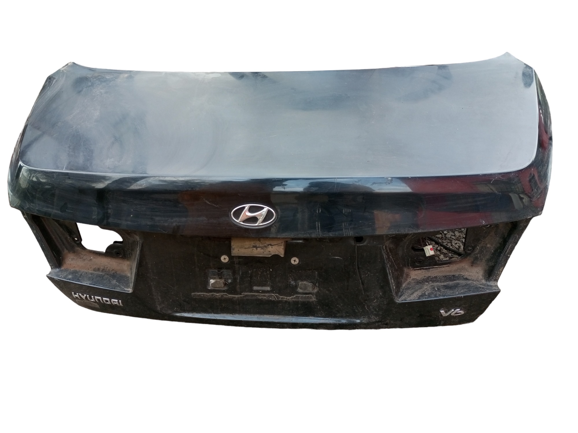 Tampao Tampa Traseira Hyundai Azera 2008 2009 Porta Malas  Preto 7