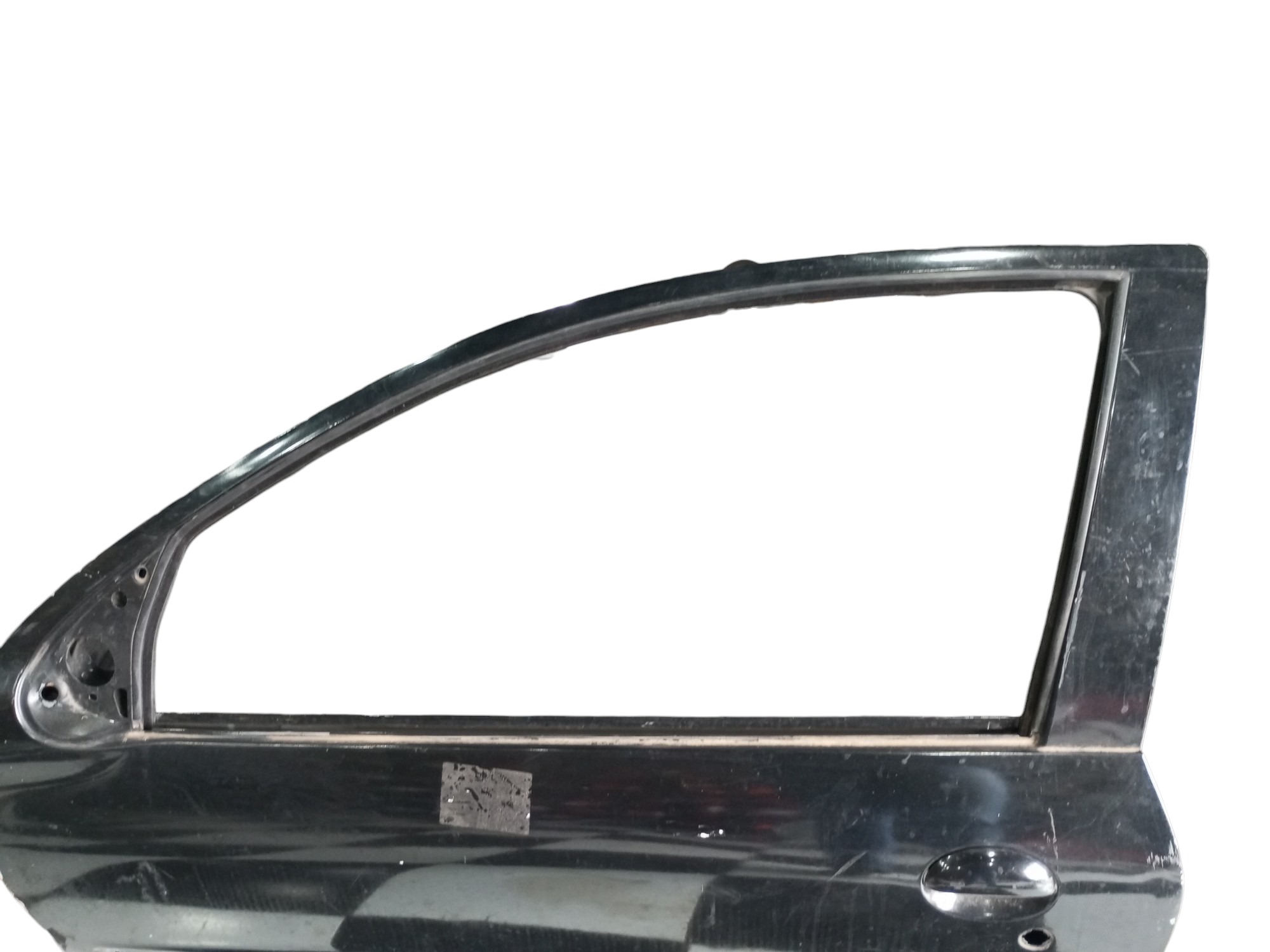 Porta Peugeot 206 2005 2006 2007 2009 Dianteira Esquerda  Dianteira Esquerda Preto 9
