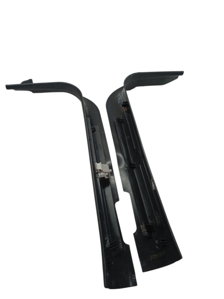 Par Soleira Porta Dianteira Fiat Stilo 2003 2005 2010 2011 Preto 4