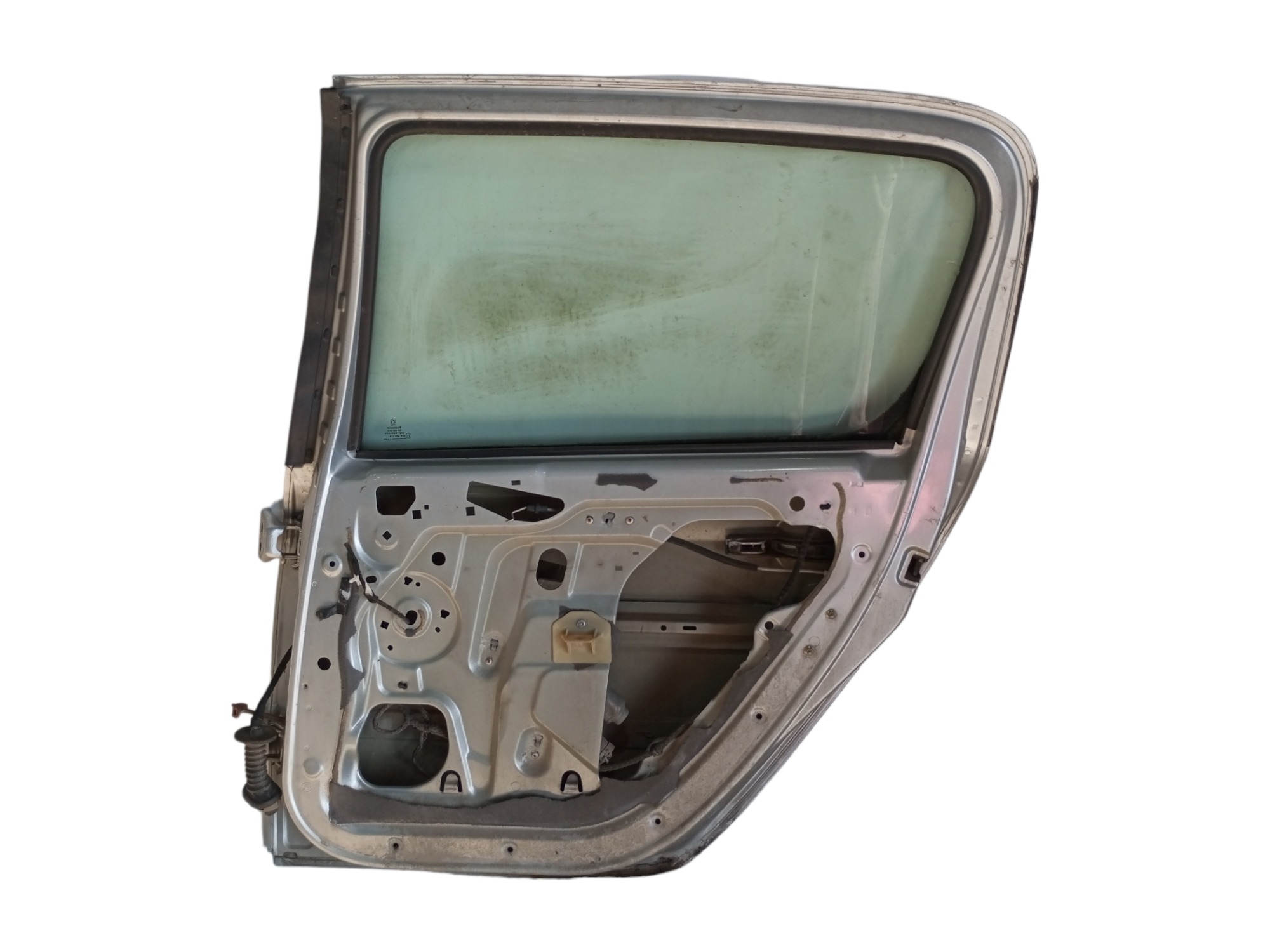 Porta Peugeot 307 2007 2008 2010 2011 2012 Traseira Direita Traseira Direito Prata 5