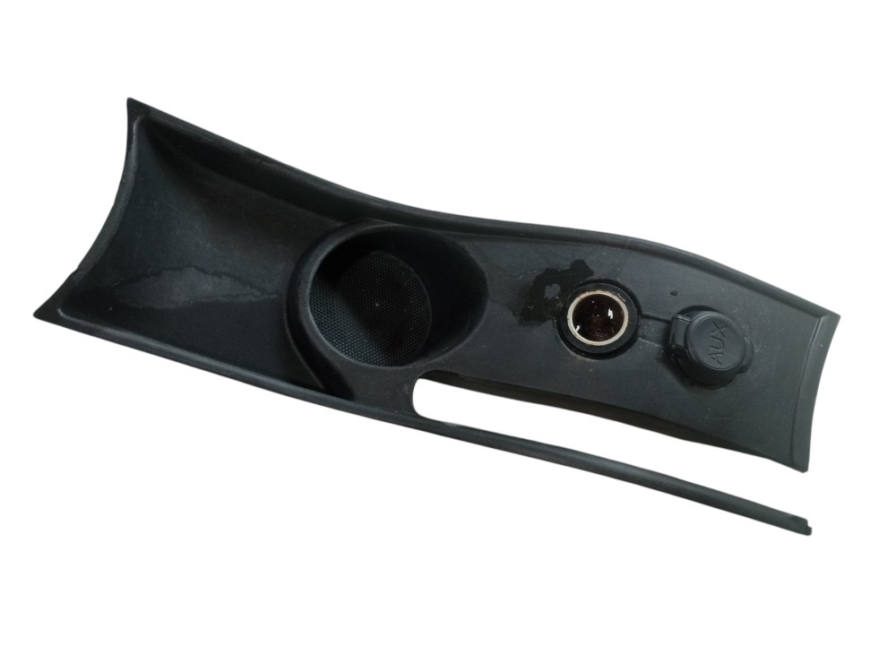 Porta Copo Console Traseiro C4 Hatch 2008 2010 2012 Usado Preto 1