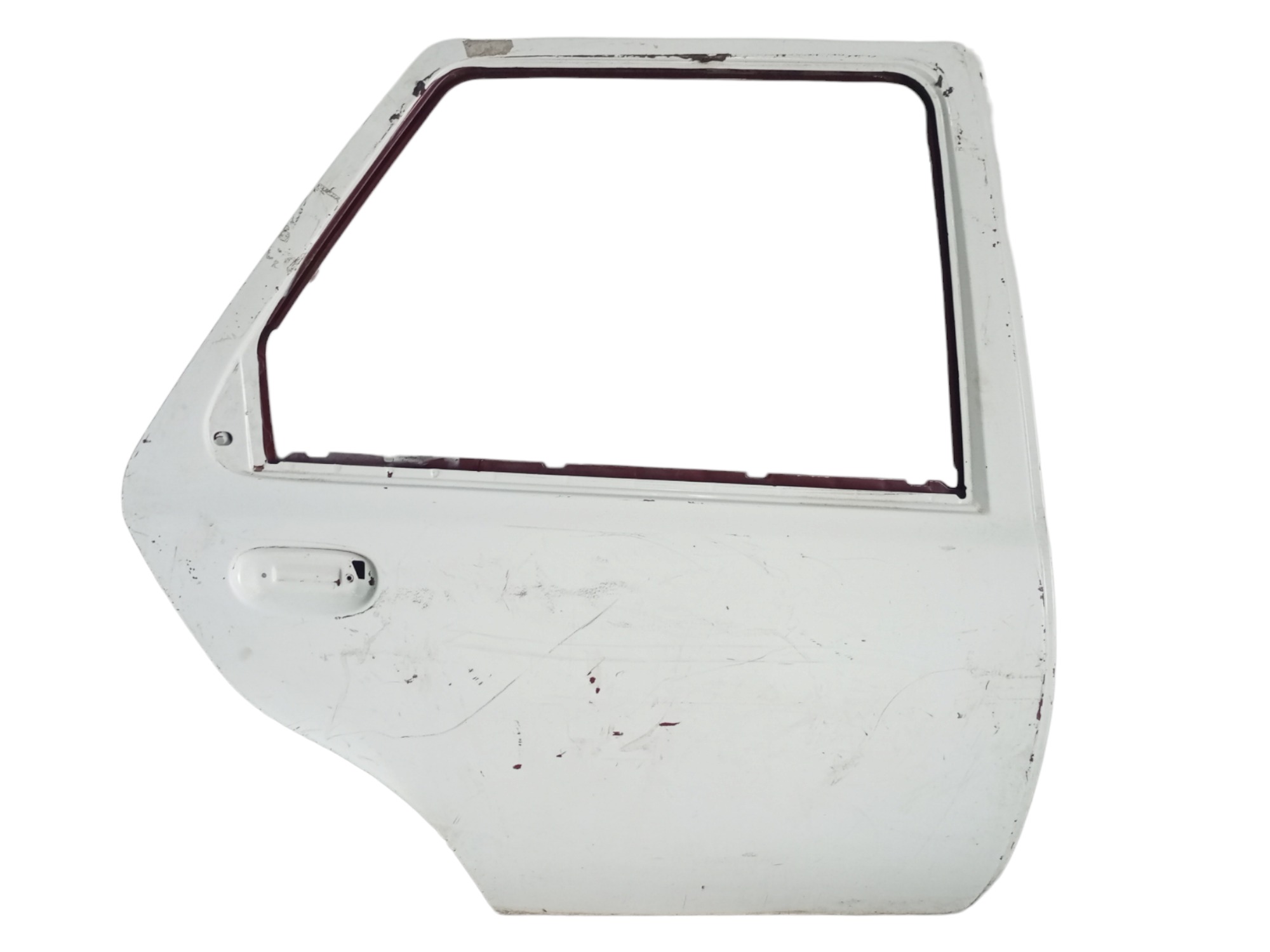 Porta Ford Fiesta 96 97 98 99 2000 2001 Traseira Direita Traseira Direita Branco 1