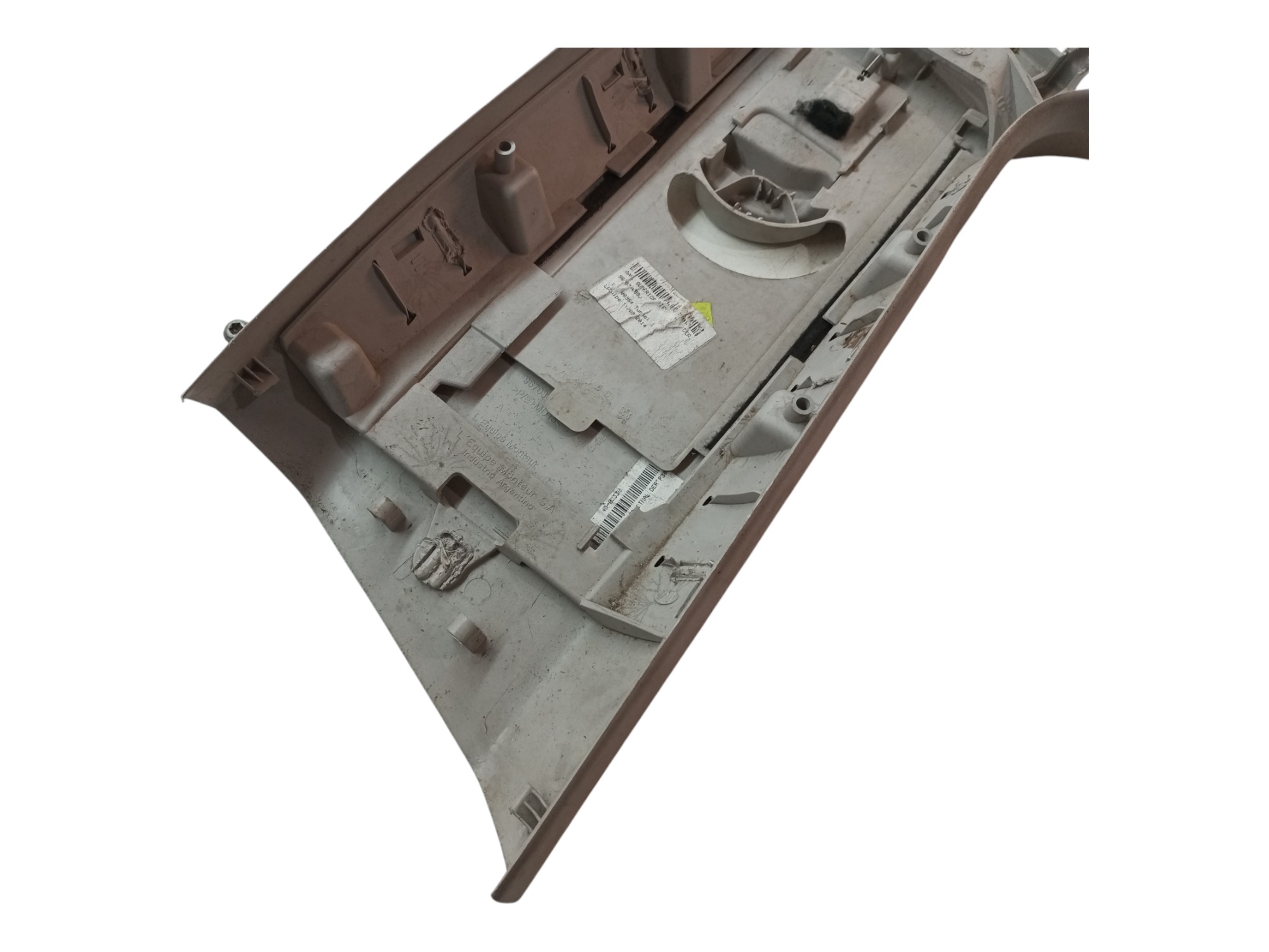 Moldura Coluna Central Peugeot 308 2012 2013 2014 Direito 5