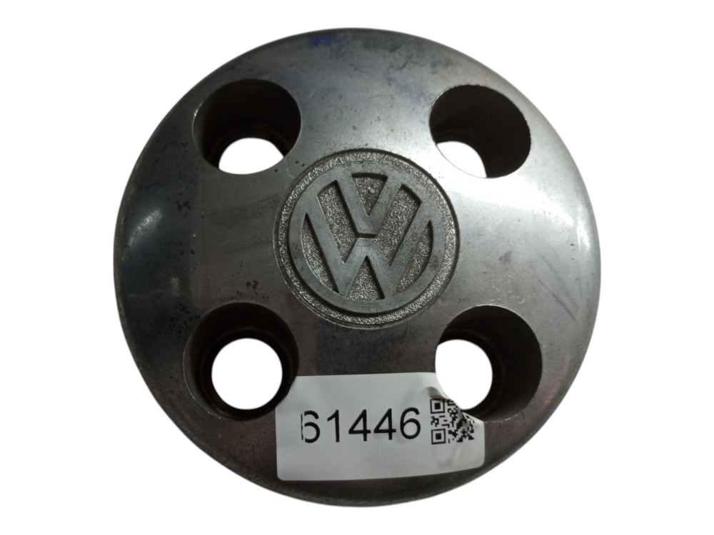 Calota Miolo 4 Furos Volkswagen Brasilia 74 75 76 77 78 80 Cinza 5