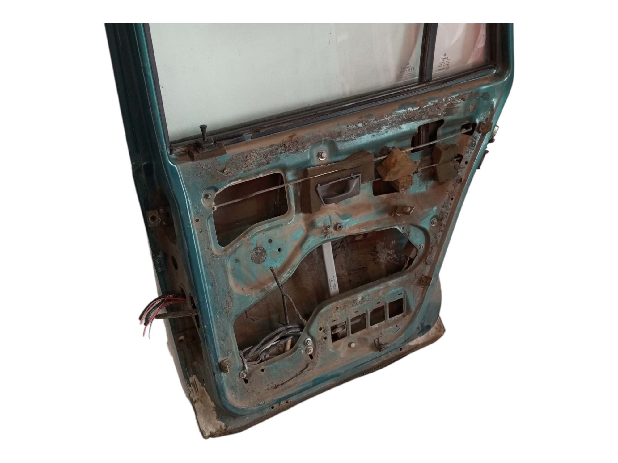 Porta Santana 91 93 94 95 97 99 2000 2002 Traseira Direita Traseira Direita Verde 5