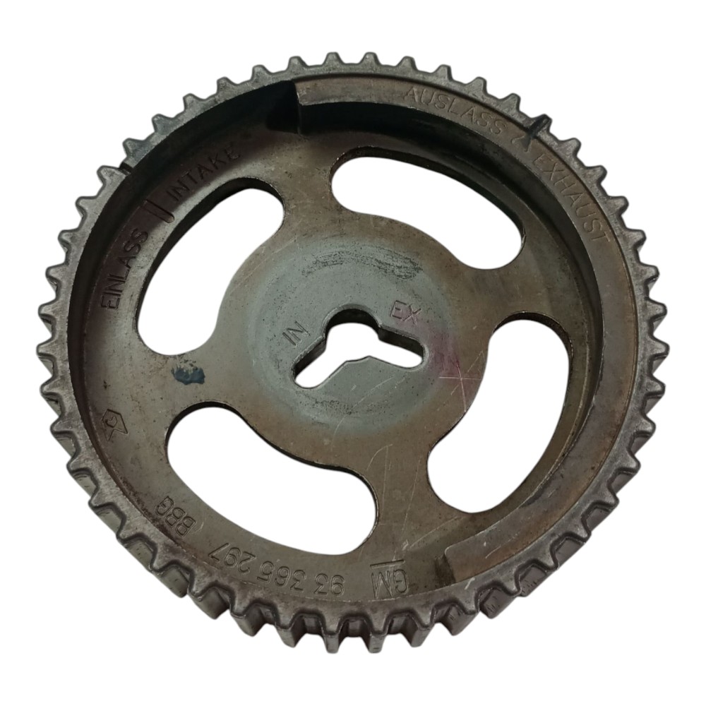 Polia comando valvulas Gm Vectra 2.0 2.2 16v 1999 2004 Usado 5