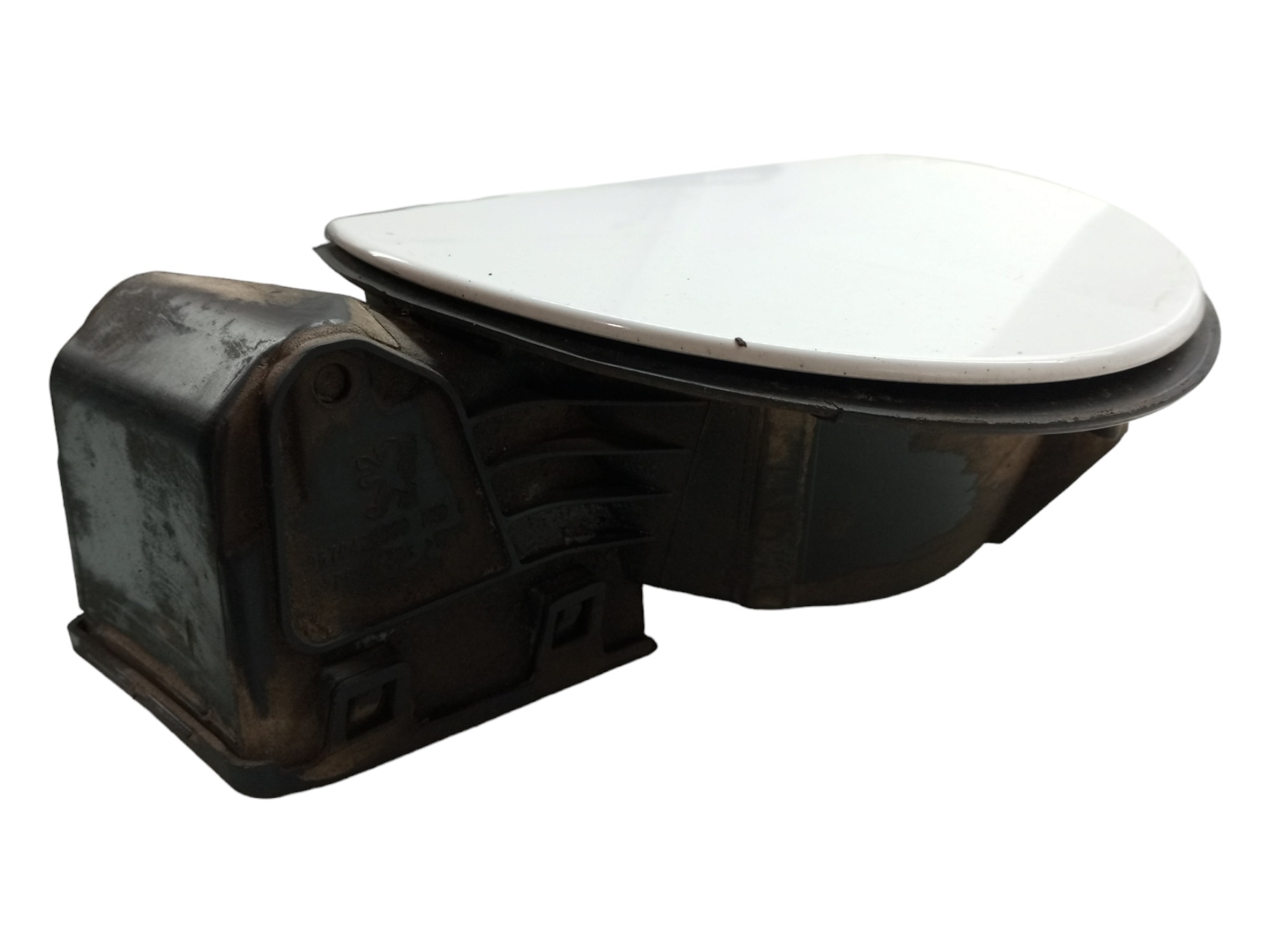 Portinhola Tanque Combustivel Peugeot 408 2012 2014 2016 Branco 2012 6