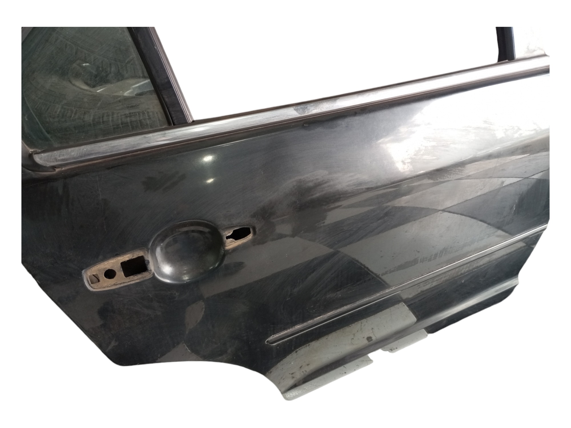 Porta Ford Fusion 2006 2007 2008 2009 Traseira Direita Traseira Direita Preto 2