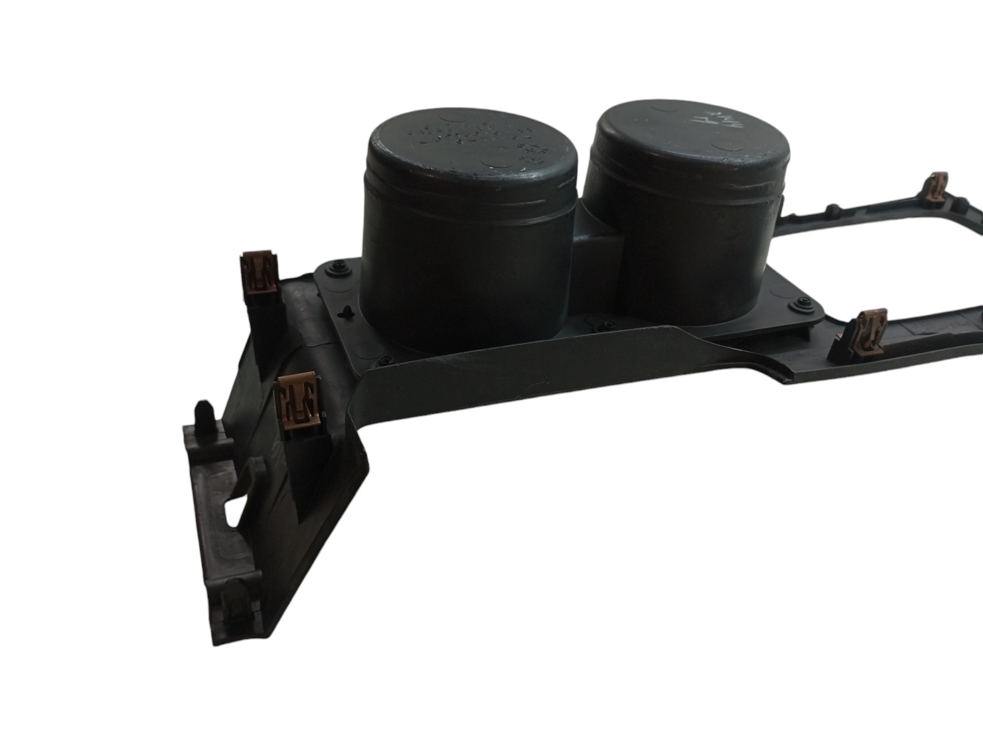 Moldura Console Porta Copo Fusion 2007 2008 2009 2010 2.3  Preto 8