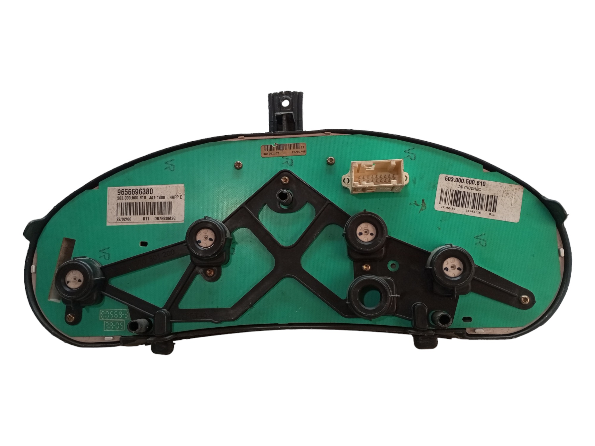 Painel Instrumento Peugeot 206 2005 2007 2008 Conta Giro Preto 6