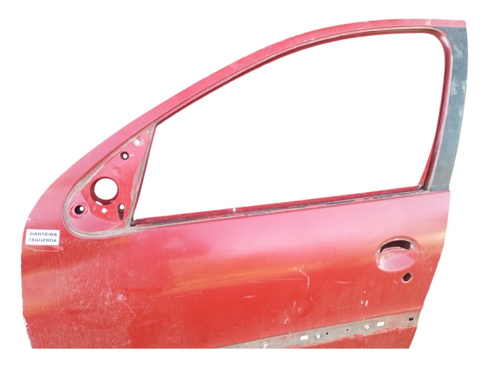 Porta Peugeot 206 2004 2006 2008 2010 Traseira Esquerda Usad Dianteira Esquerda Vermelha 6