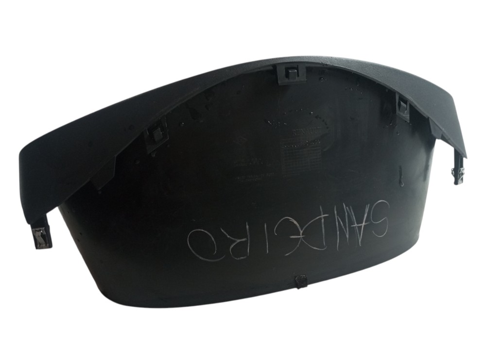 Moldura Painel Instrumento Renault Sandero Logan 2008 2018  Cinza-escuro 6