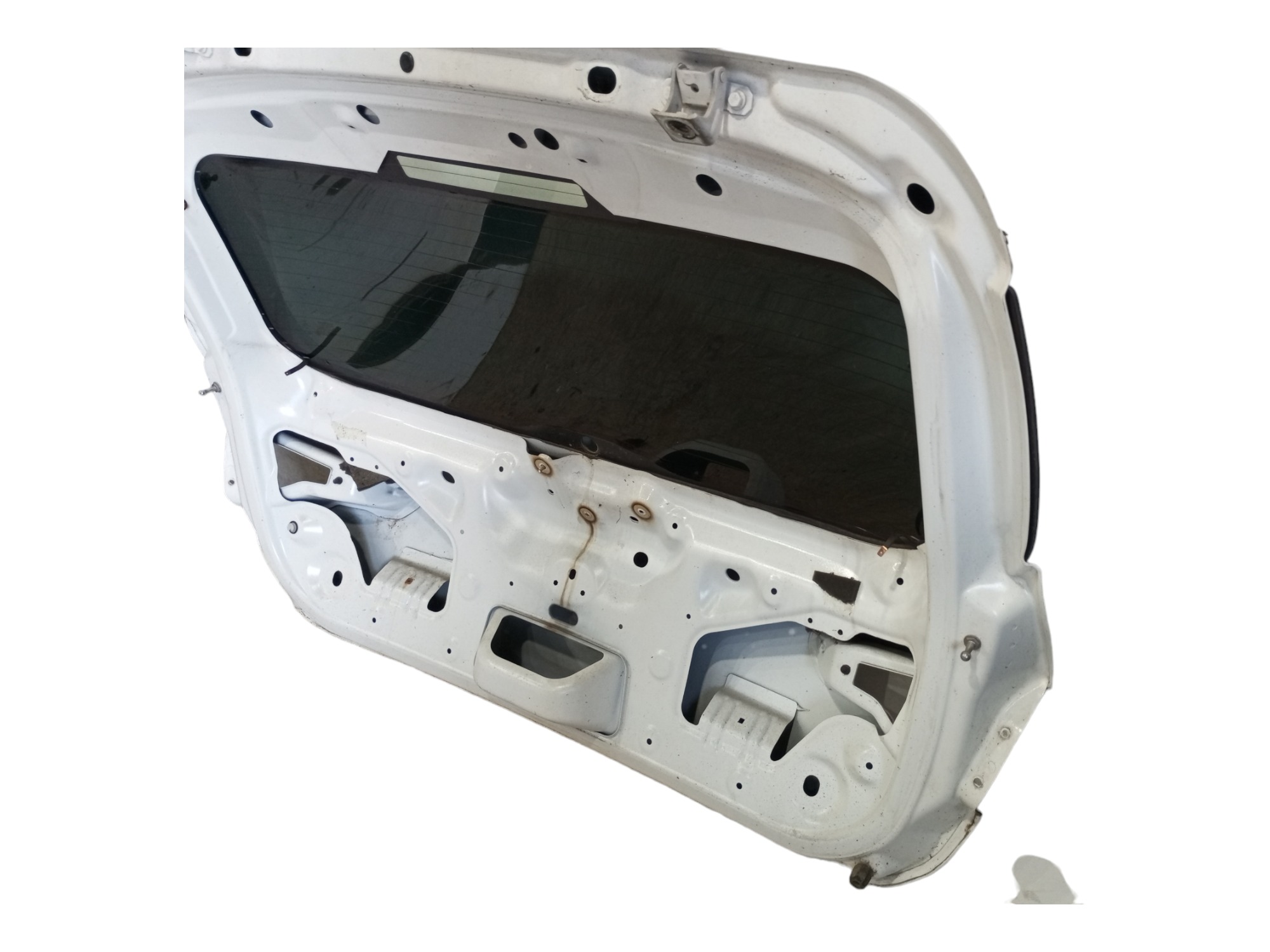 Tampao Tampa Traseira Fiat Argo Drive 2019 2020 2021 2023 Branco 4