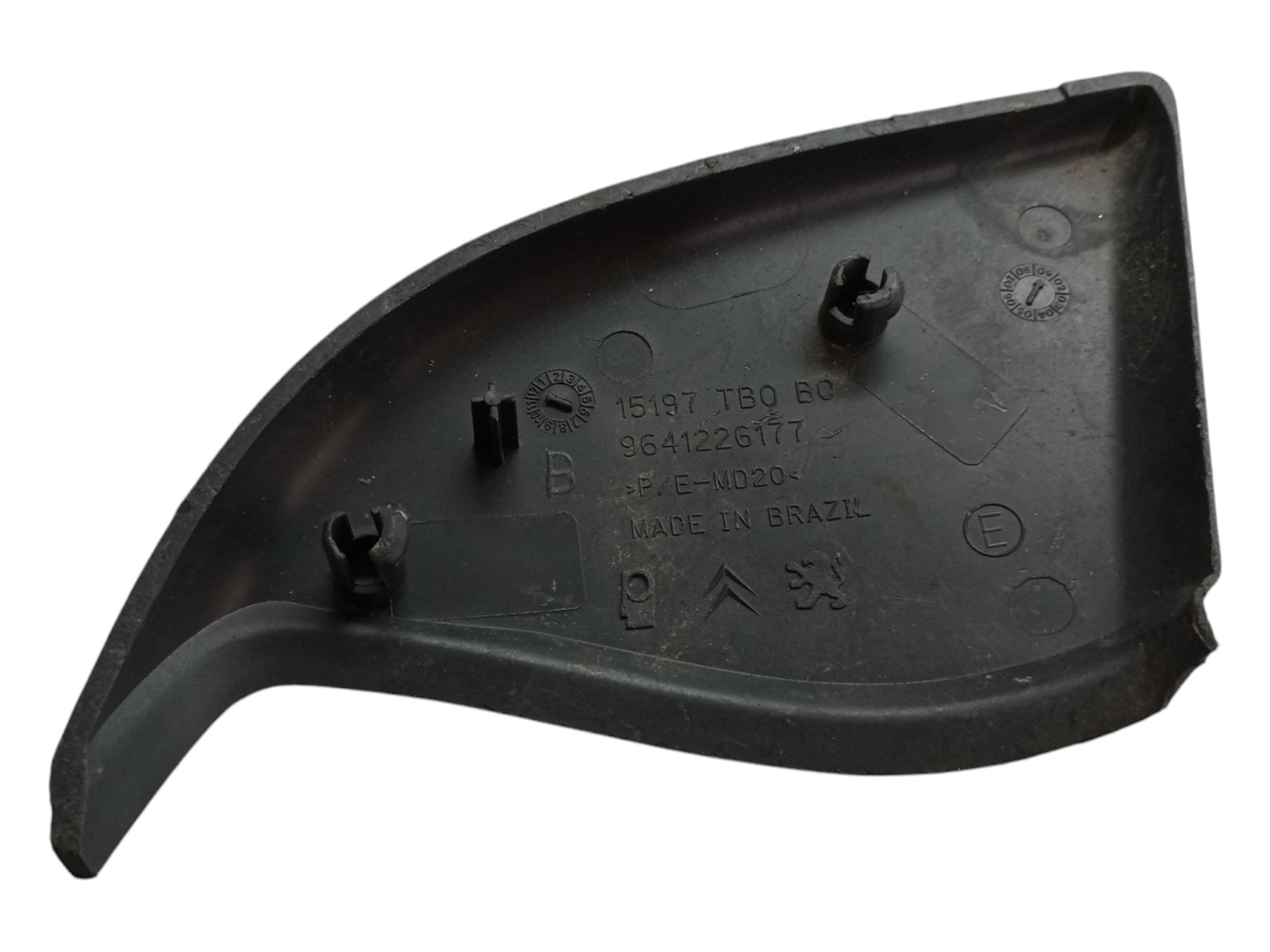 Moldura Retrovisor Interna C3 2003 2006 2009 2012 Esquerdo 2