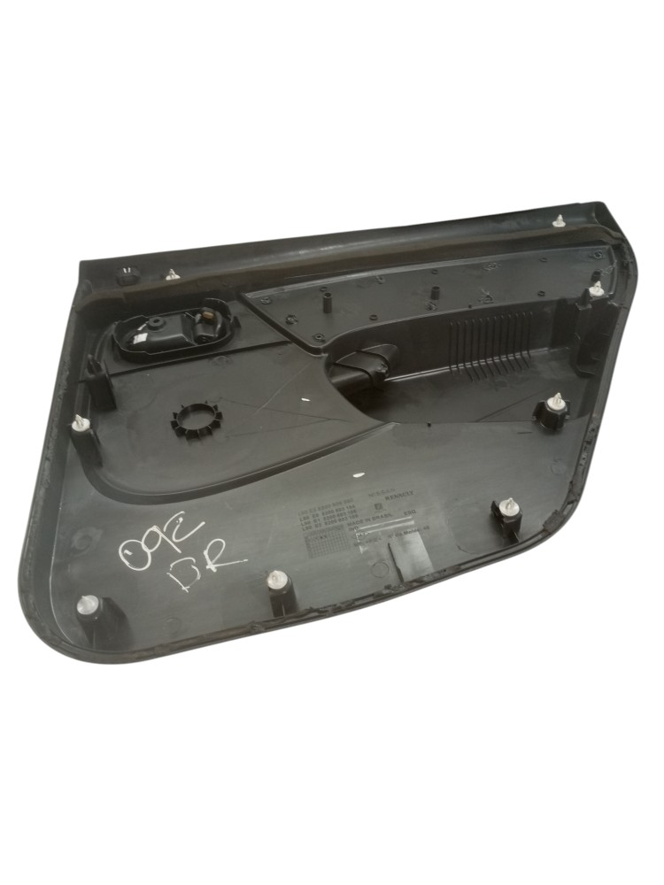Forro Porta Renault Logan 2008 2012 Traseiro Esquerdo  Cinza 3