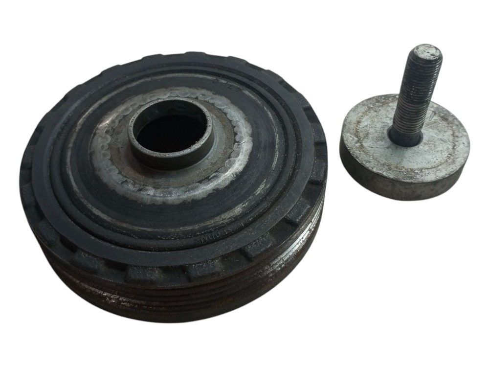 Polia Virabrequim C Parafuso Scenic 99 2000 2001 2002 Usado 5