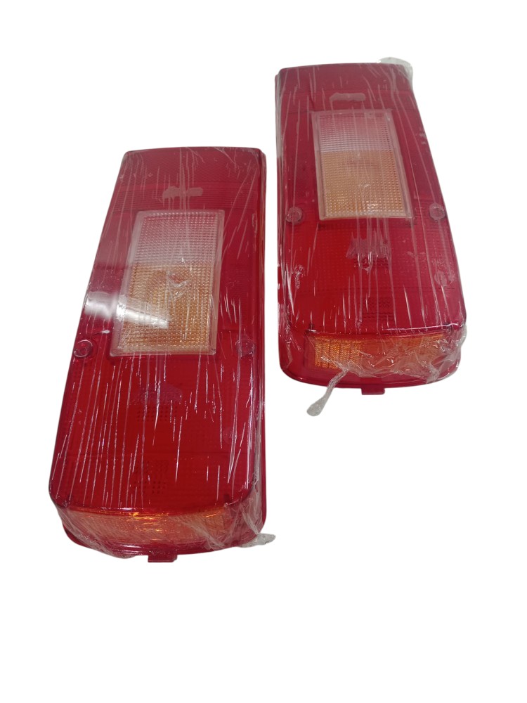 Lente Lanterna Volvo Vm Fh12 Fh13 Fh16 Par Traseiro Vermelho 3
