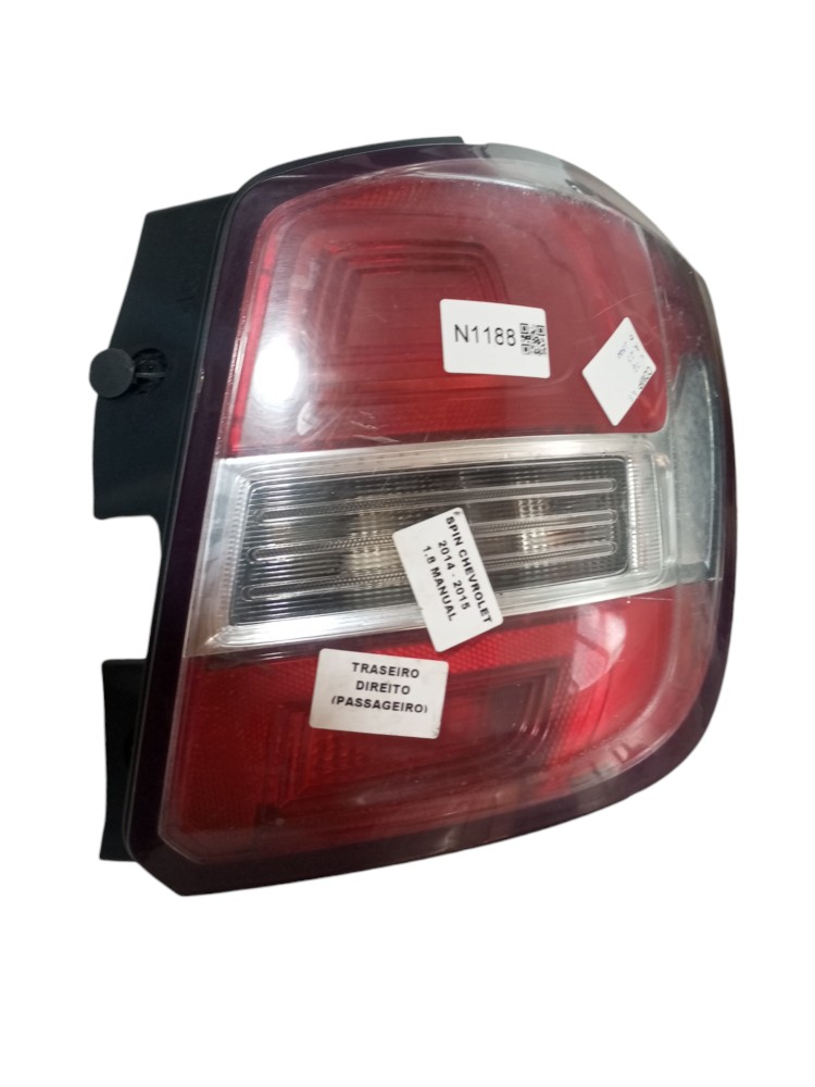 Laterna  Traseira Spin 1.8 Manual  2014 2015  Direito  Direito/passageiro Vermelho 1