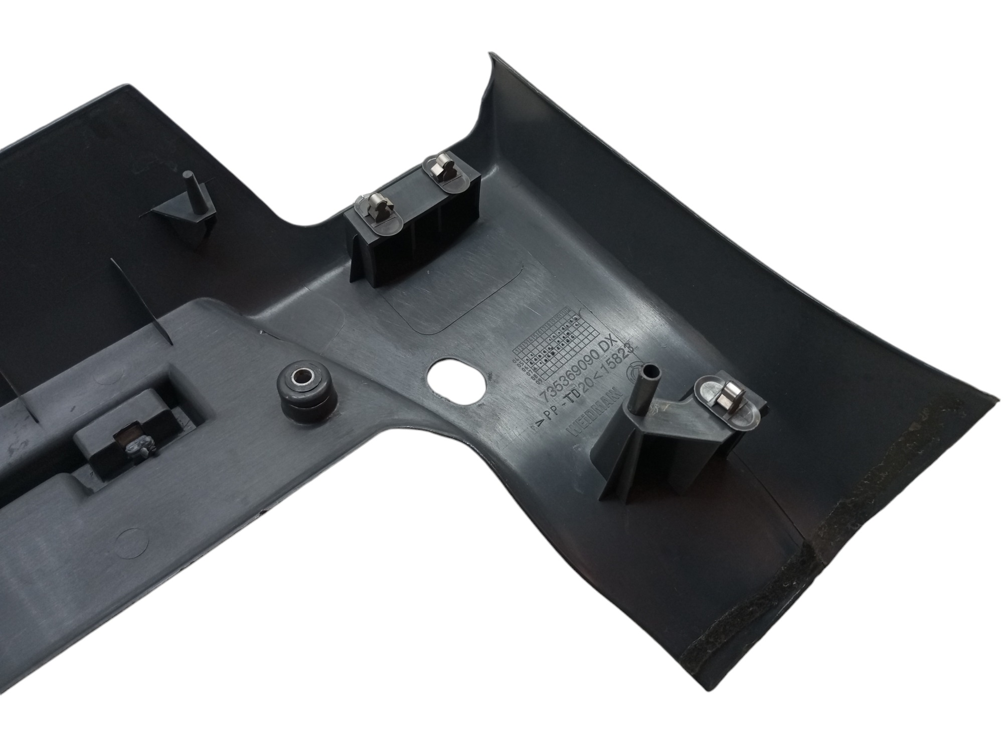 Suporte Tampao Bagagito Fiat Idea 2005 2008 2010 Direito Cinza 2