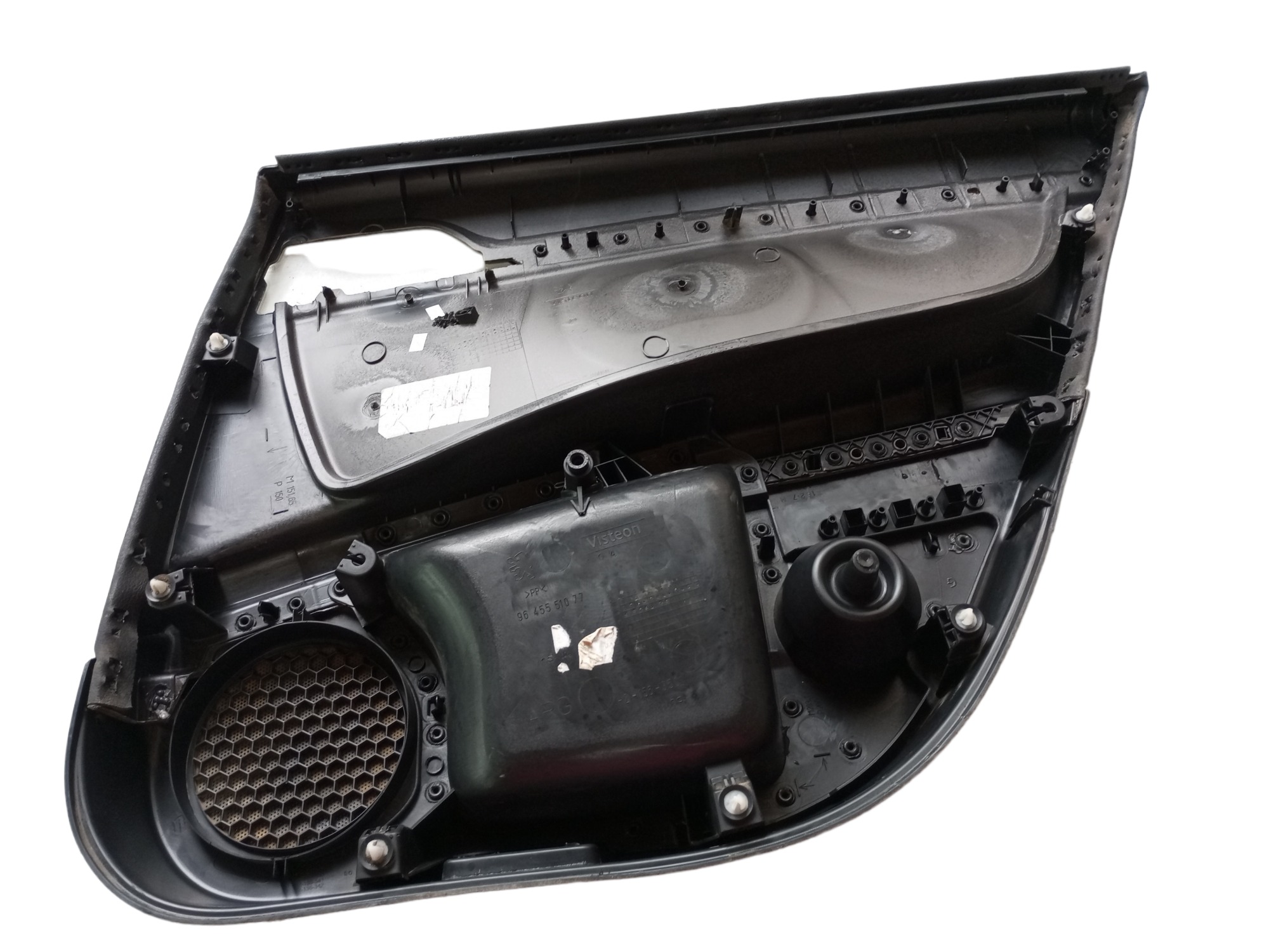 Forro Porta Peugeot 407 2004 2009 2011 Traseiro Esquerdo Preto 8