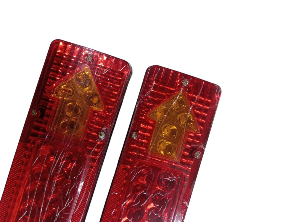 Par Laterna Led Caminhao Hr 1113 2013 Traseira Direito Vermelho 7