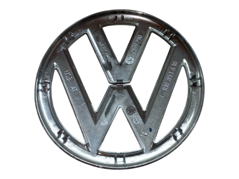 Emblema Tampa Traseira Gol G4 2005 2007 2009 Usado Vw Prata 2