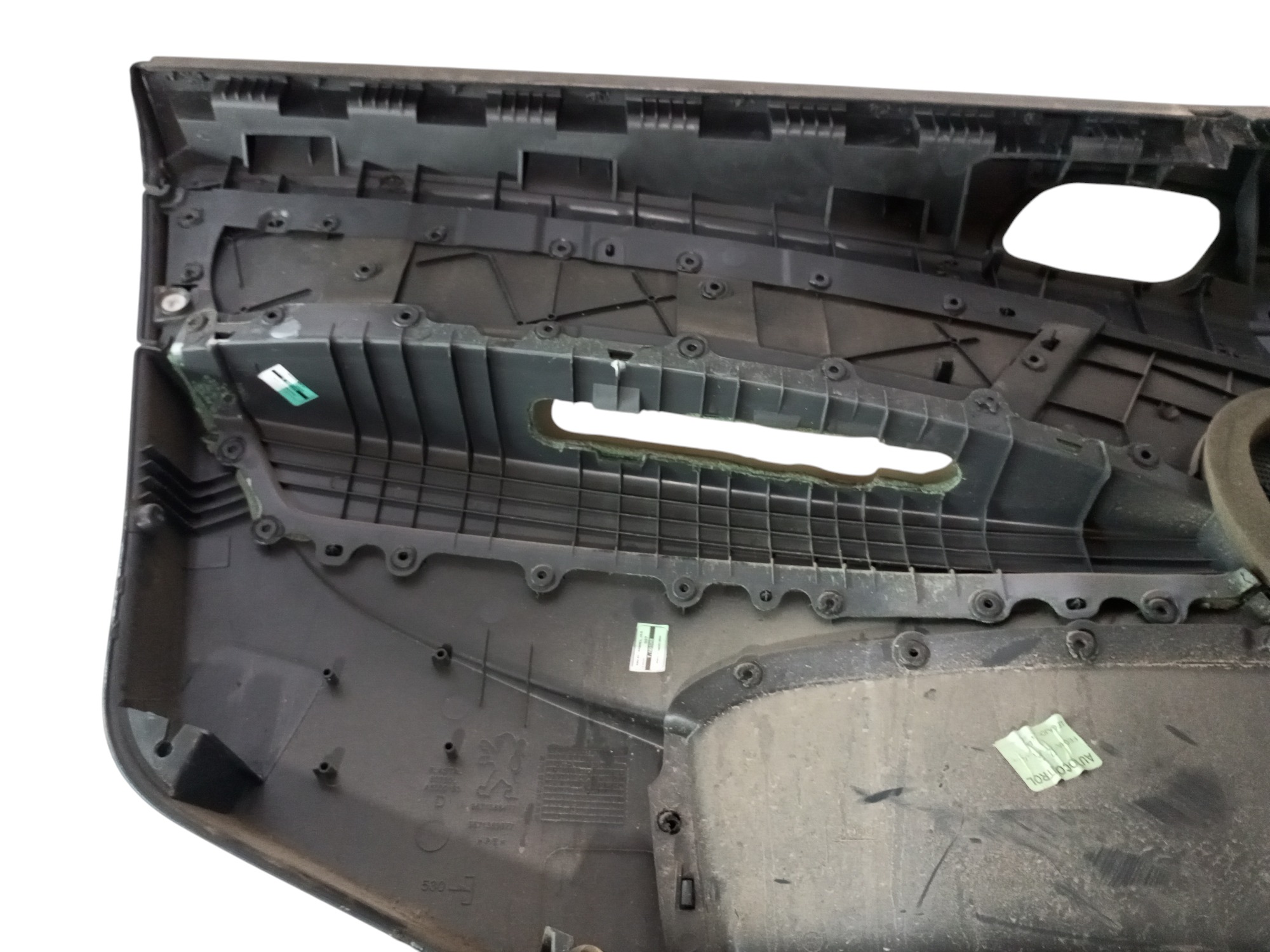 Forro Porta Peugeot 408 2011 2012 2014 Dianteiro Direito  Cinza 8
