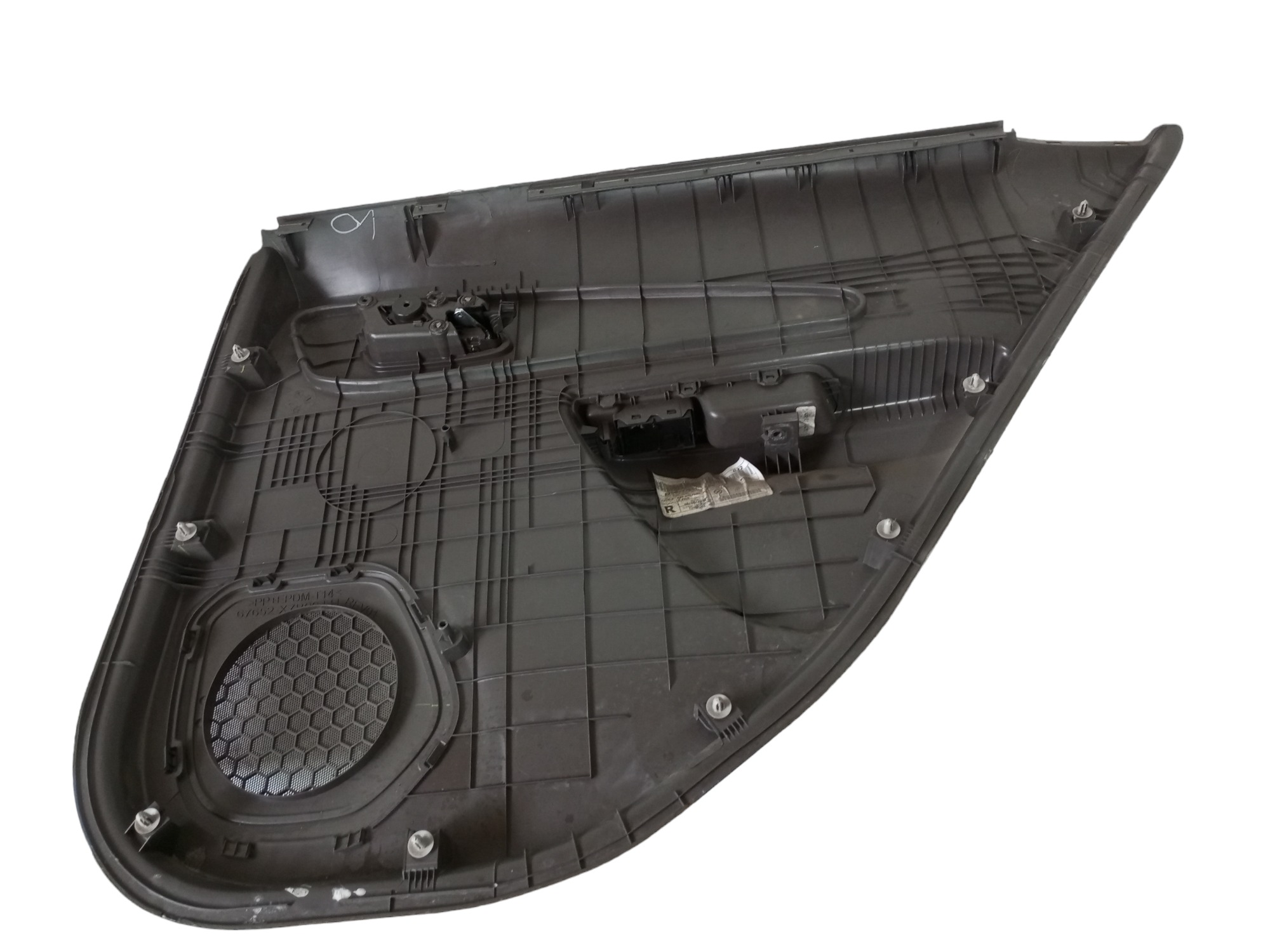 Forro Porta Cobalt 2012 2013 2014 2015 Traseiro Esquerdo Marrom 8