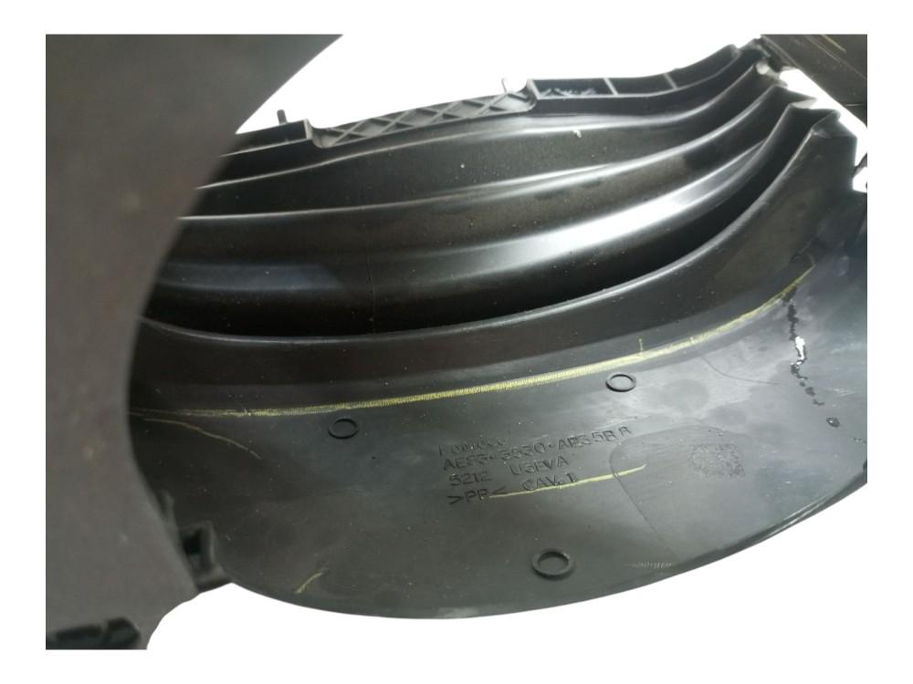 Acabamento coluna direcao Ford New Fiesta 2007 2014 Usado 6