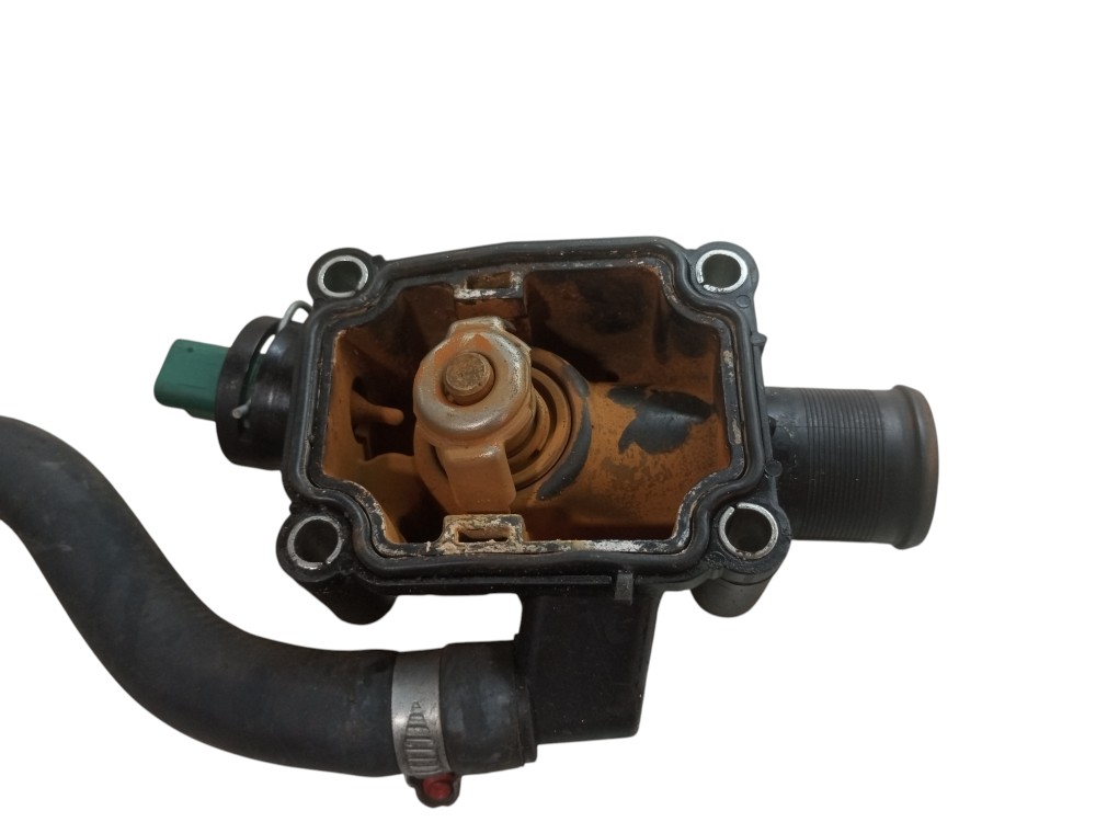 Carcaca Valvula Termostatica Citroen C3 2003 2008 2012 Usado 2