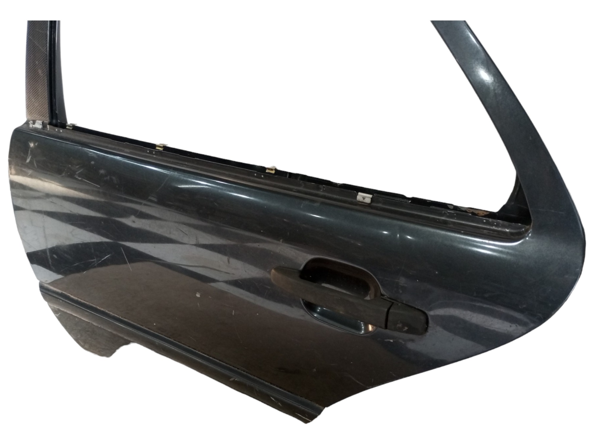 Porta Mercedes C230 Kompressor 2000 2005 Traseira Esquerda Traseira Esquerda Prata 2