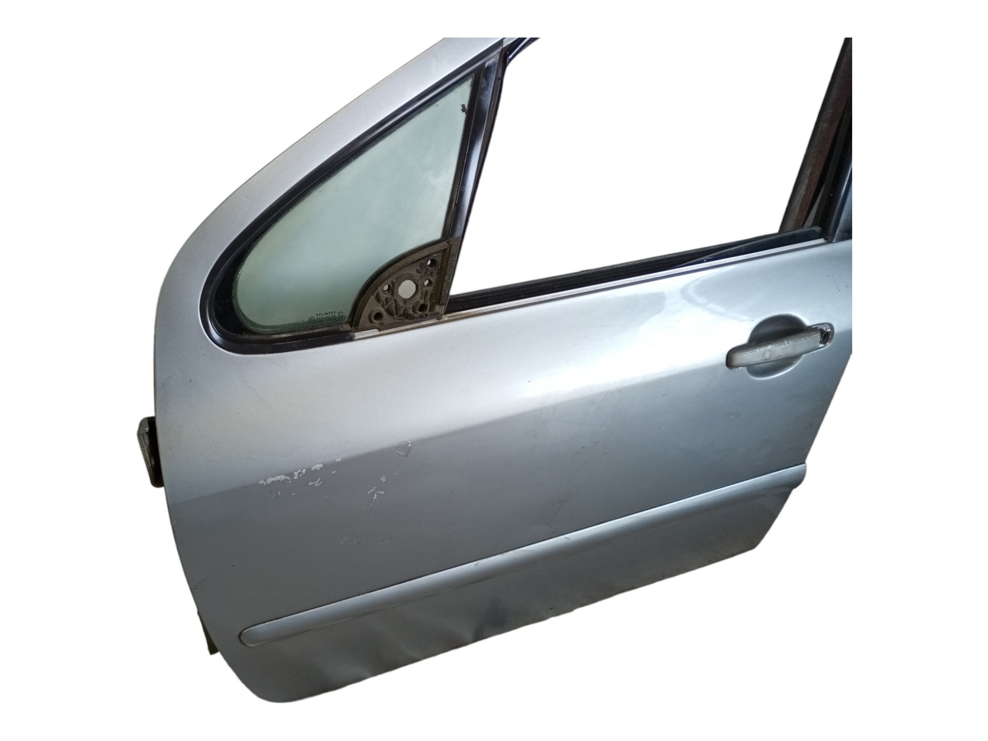 Porta Peugeot 307 2006 2008 2010 2012 Dianteira Esquerda Dianteira Esquerda Prata 9