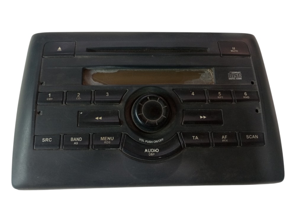 Radio Multimidia Fiat Stilo 2003 2006 2008 2010 2011 Usado  Preto 4