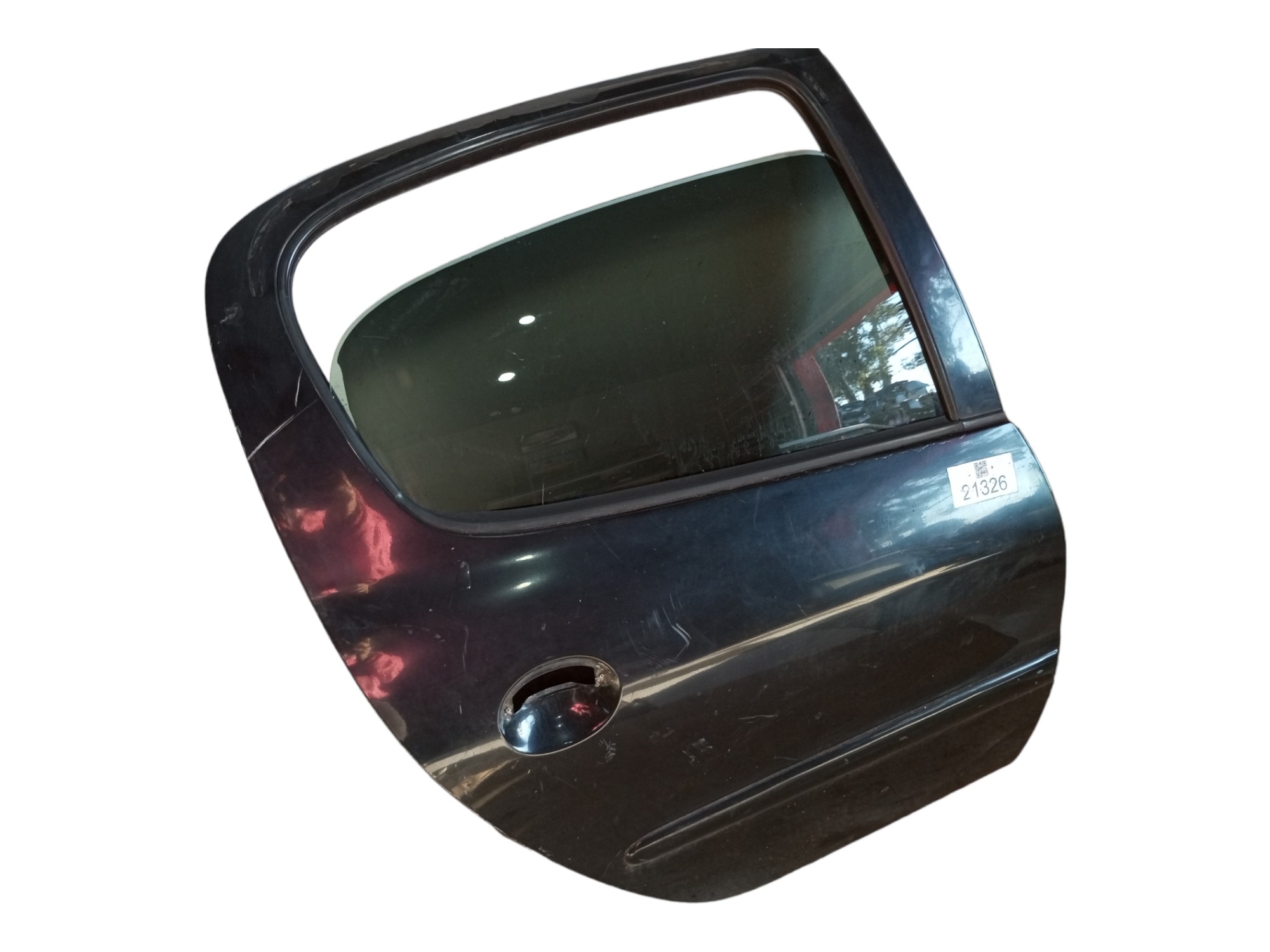 Porta Peugeot 206 207 2006 2008 2010 2009 Traseira Direita Traseira Direita Preto 2