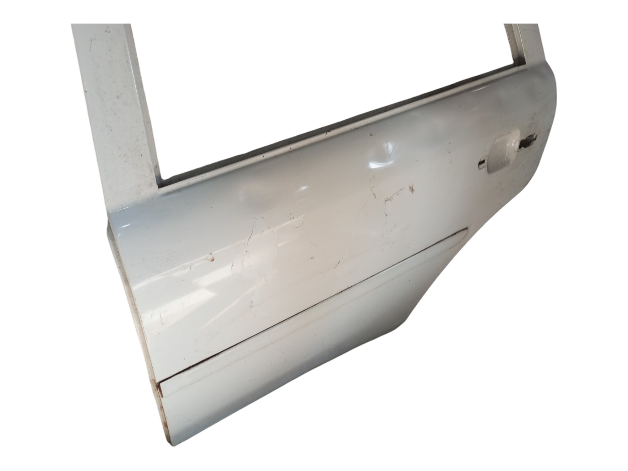 Porta Ford Fiesta 97 98 99 2000 2001 Traseira Esquerda Traseira Esquerda Branco 9