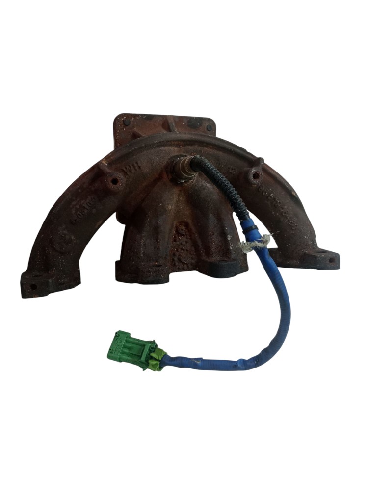 Coletor Escape Peugeot 206 207 2004 2010 Com Sonda Lambda