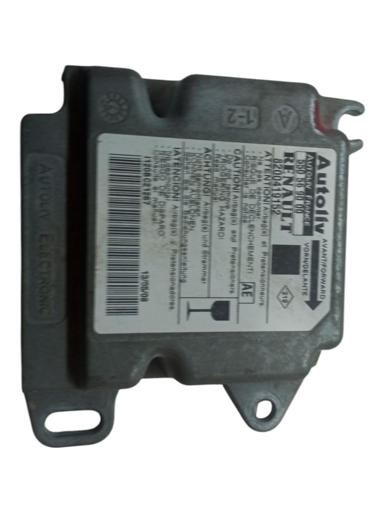 Modulo Central Impacto Renault Scenic 2007 2008 2009 2