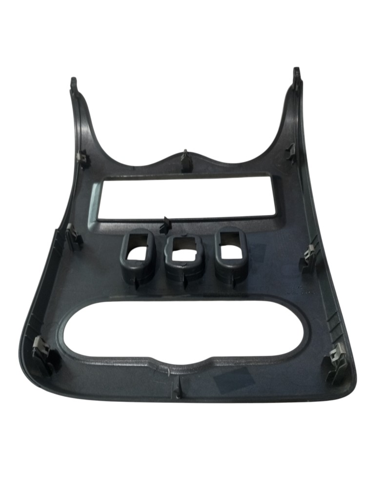 Moldura Painel Central Botao Logan Sandero 2008 2010 2012 5
