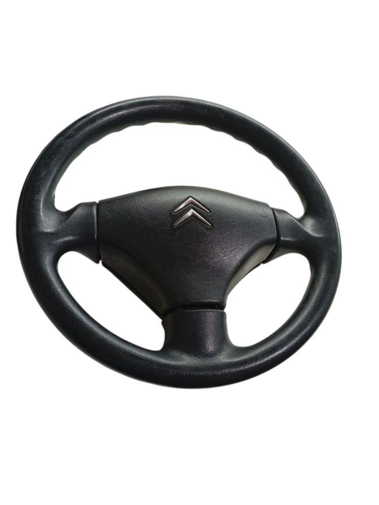 Volante Direcao Citroen C3 2007 2008 2009 2010 2011 2012 Preto 3